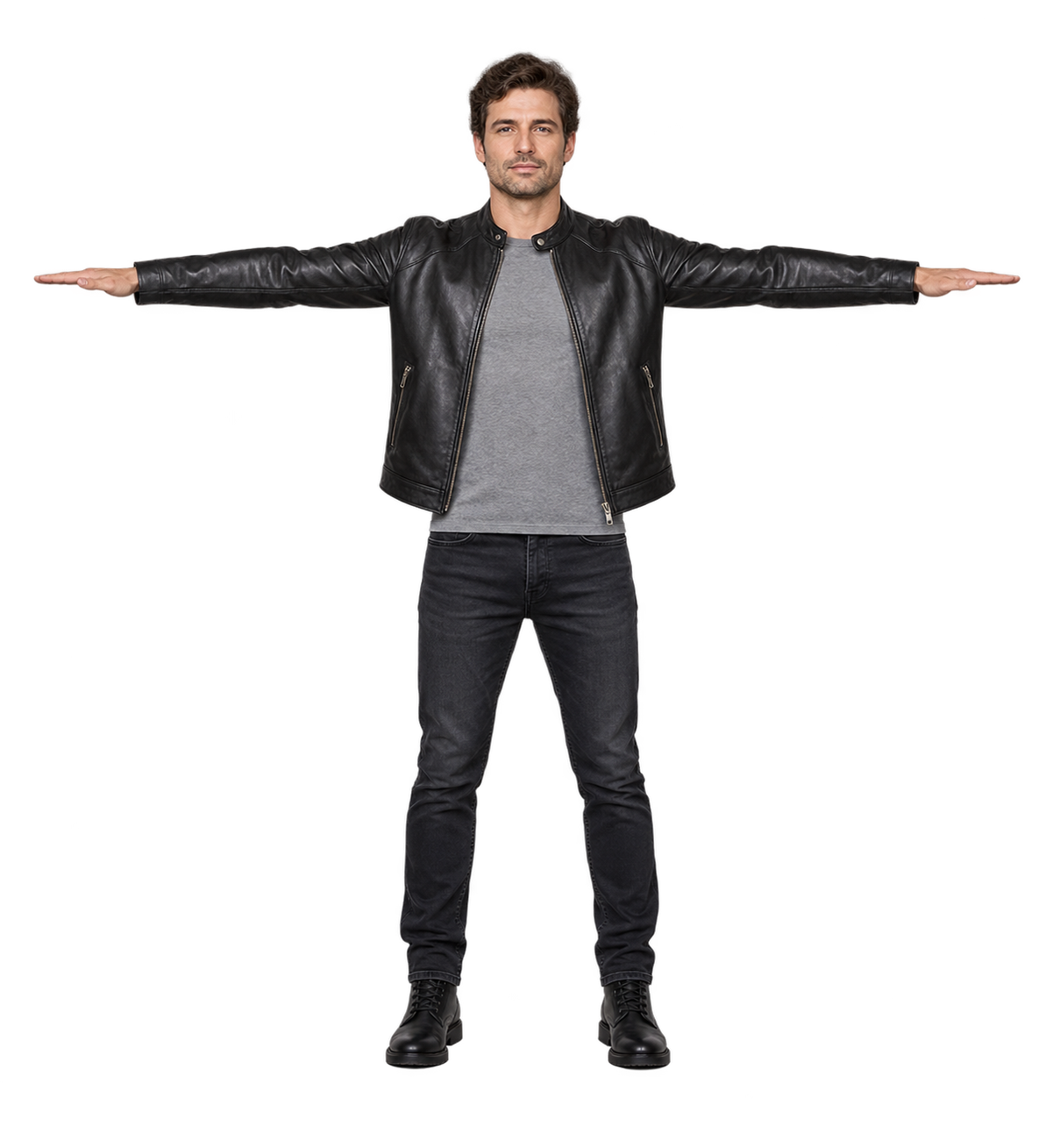 Leather Jacket Jeans