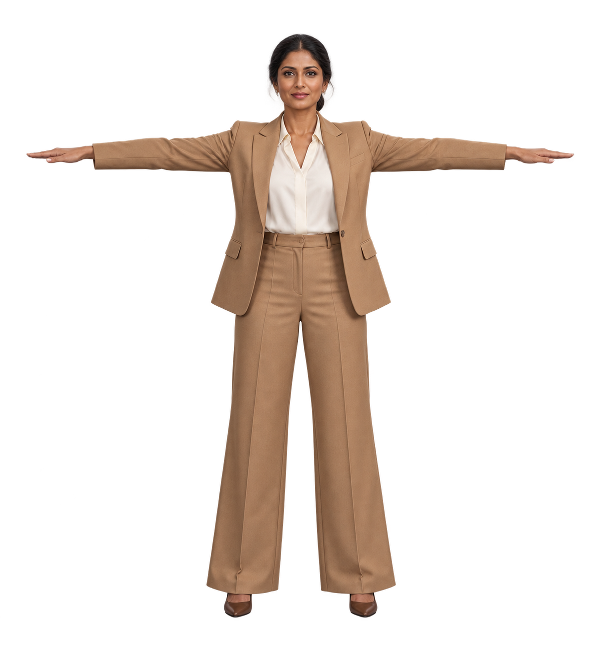 Blazer Wide Leg Trousers